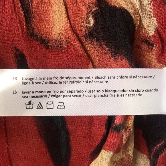 Band of the Free Dolly Red Floral Puff Sleeve Mini Dress Size Large NWT - Picture 8 of 10